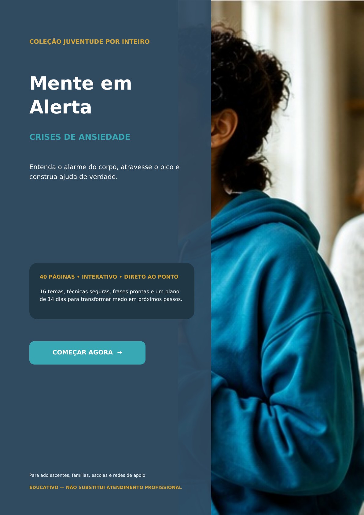 Capa do e-book Mente em Alerta